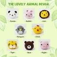 thumbnail image 4 of CHENGDAO Crochet Kit for Beginners – 8pcs Cute Animal Collection, 4 of 9