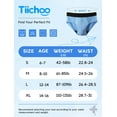 thumbnail image 6 of TIICHOO Washable Incontinence Underwear for Children Leakproof Underwear for Boys 7 Pack (Medium, Black/Gray/Blue/2 Orange/2 Neon Green)​, 6 of 8