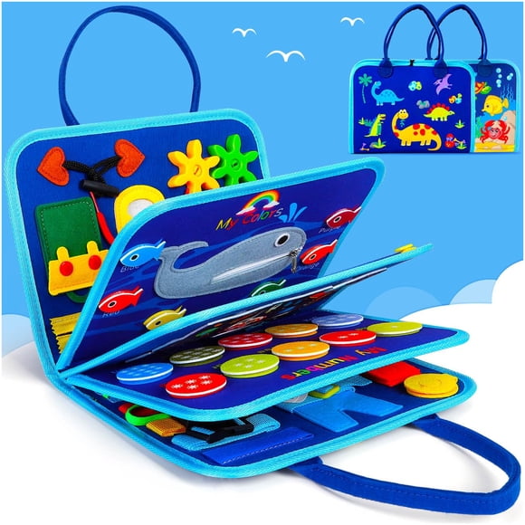 Montessori Busy Board SYHLN para niños pequeños de 1 año