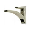 thumbnail image 2 of Spancraft Clear Floating Glass Shelf 8" X 21" in Chrome, 2 of 3