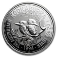 thumbnail image 1 of 1994 1 oz Silver Kookaburra BU (Commonwealth Games Privy), 1 of 4