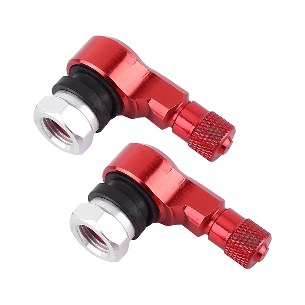 LYUMO 2pcs 11.3mm Universal Motorcycle Aluminum Alloy Wheel Tire Valve