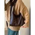 thumbnail image 2 of LAVA Women's Slouchy PU Leather Tote Bag, Large Capacity Shoulder Bag for Work & Daily Travel, 2 of 7