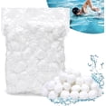 thumbnail image 1 of Bolas de filtro para sistemas de filtración de arena, bolas de filtro de piscina de 1400 g para reemplazar arena de filtro de 50 kg, adecuadas para filtros de piscina, sistemas de filtración de, 1 of 5
