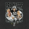 thumbnail image 5 of Wild Bobby Las Vegas Fan LV Fantasy Sports Women Tri-Blend Racerback Tank Top, Vintage Black, X-Large, 5 of 5