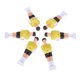 thumbnail image 5 of Hombre Futbolín Sunnimix 11 pcs Jugador de Fútbol Parte Color Amarillo, 5 of 7