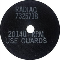 National Abrasive 63196 0.030 x 4 in. Black Replacement Saw Blades, Pack of 3