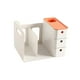 thumbnail image 2 of Caja de almacenamiento de papelería portátil, caja de almacenamiento estacionaria, colección de porta libros para suministros de arte, dispositivos Naranja perfecl Organizador de papelería, 2 of 8
