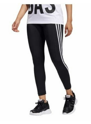 NEW Adidas Women's Trefoil 3 Stripe Logo Leggings - Black - XS