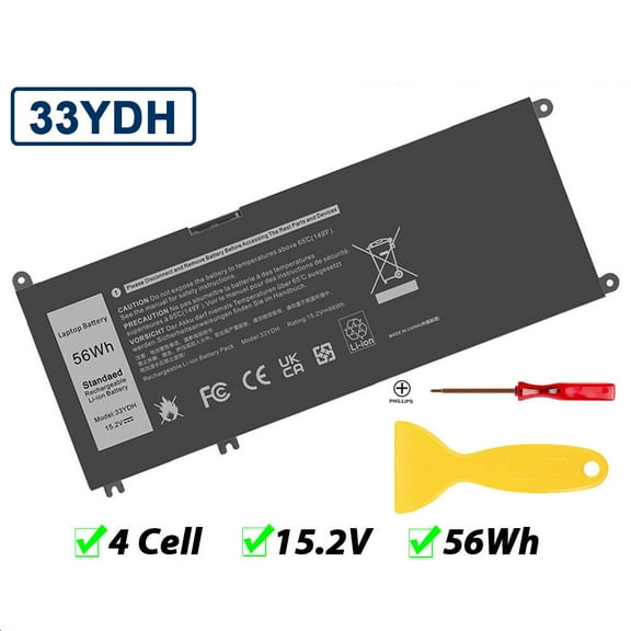 33YDH Battery For Dell Latitude 14 3490 Series 56Wh