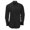 Black, variant on Kustom Kit Mens City Long Sleeve Business Shirt