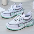 thumbnail image 4 of CHENge Women Running Shoe Funny Lightweight on Flats Basketball Shoes Women Breathable Sock Shoe Mesh Tennis Run Sneakers, 4 of 7