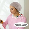 thumbnail image 4 of 4Pcs Women Hijab Undercap, Muslim Under Hijab Cap Inner Under Scarf Hat Hijab Cap with Tie Back Closure, 4 of 6