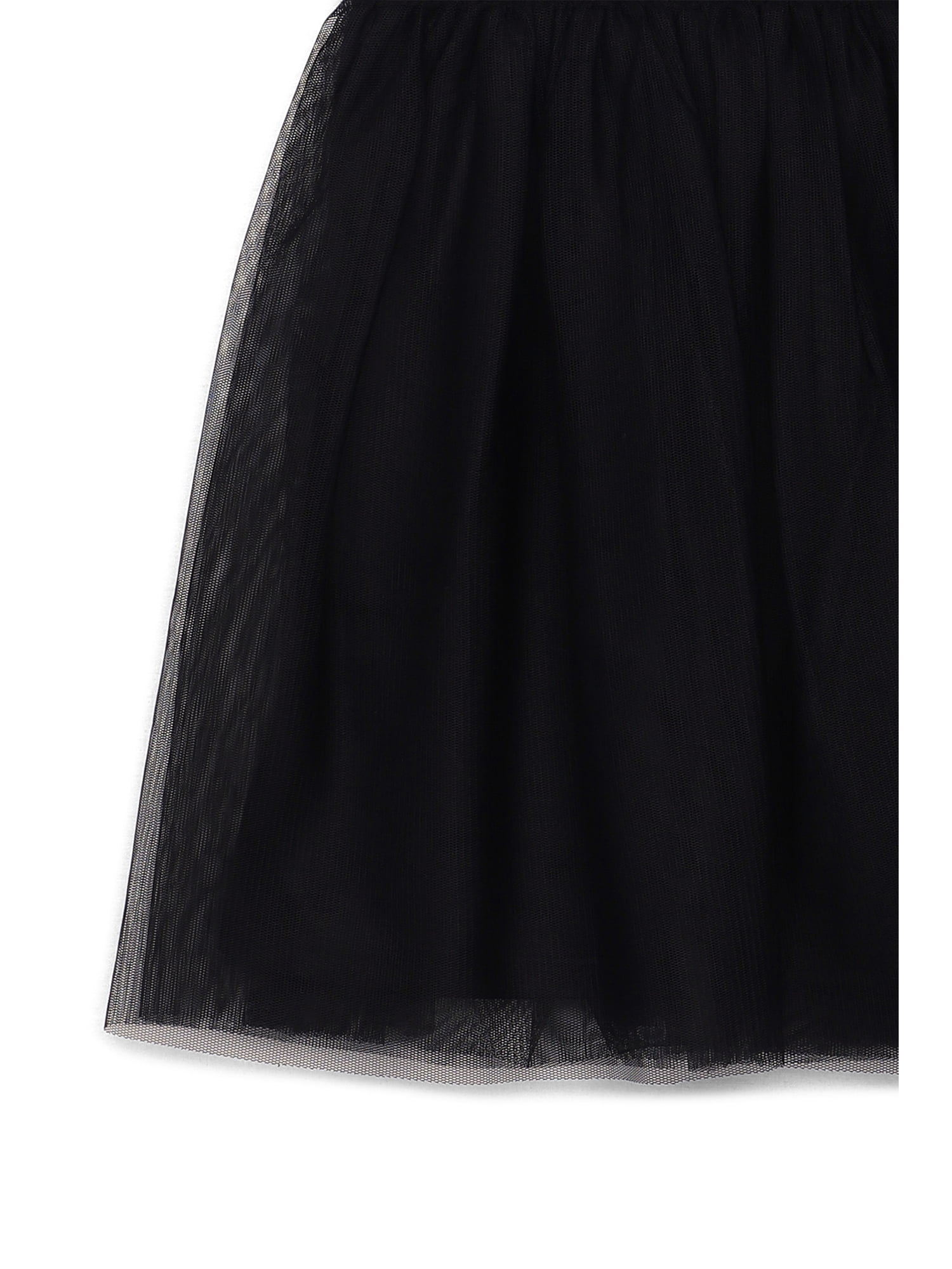 Wonder Nation Girls Tutu Dress with Short Sleeves, Sizes 4-18 & Plus