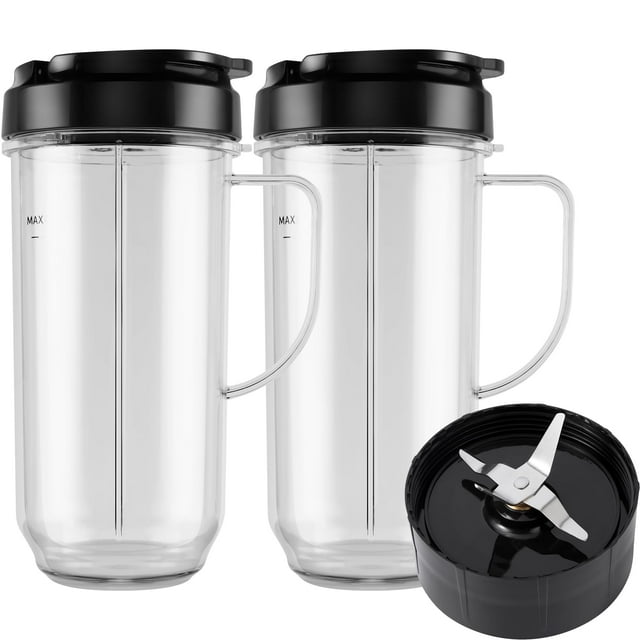 Juego de vasos para batidora Magic Bullet 250 W MB1001 5 piezas MEET JUICE