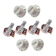 thumbnail image 4 of Potenciómetro de Guitarra 4x Potenciómetros de sonido A25K Reempzo para Guitarra Eléctrica con Perill Control de Gloria Perillas de control de guitarra, 4 of 9