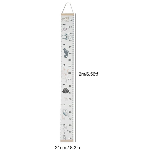 Growth Chart, Cute Wall Height Measure Chart Home Room Decoration Measure Growth For Attract Baby's Attention For Fun For Growing Baby For Baby