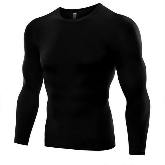 T Shirt for Men Men Sport Shirt Long Sleeve Quick Dry Men‘S Running Mens Compression Shirt
