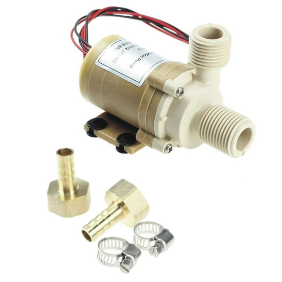 12V DC Quiet Solar Hot Water Circulation Pump High Quality Coupler