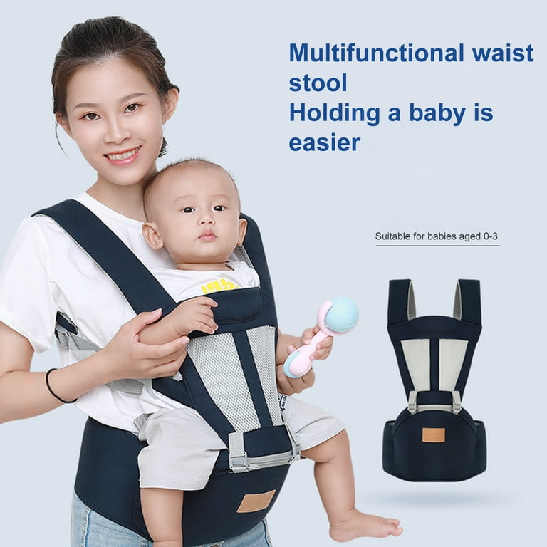 Waroomhouse Baby Waist Carrier Multifunctional Ergonomic Four