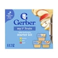 thumbnail image 1 of Gerber My 1st Fruits Puré de frutas para bebé 6 x 60 ml, 1 of 8