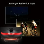 Guzom Bike Accessories- with Bicycle Taillight Reflector, Double Shock Absorber, Wide Bike Seat