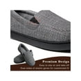 thumbnail image 5 of Zizor Men's Moccasin Slipper Cozy Lightweight House Shoes, 5 of 6