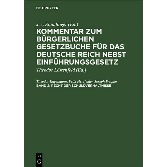 Recht Der SchuldverhÃ¤ltnisse, (Hardcover)