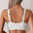 thumbnail image 5 of XIAONU Scoop Neck Sports Bra for Women Soft Support Daily Workout Active Crop Top, 5 of 6