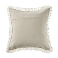 thumbnail image 4 of Ox Bay Surey Navy/Ivory Striped Cotton Adult Decorative Throw Pillow, 4 of 7
