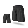 thumbnail image 2 of WIZUTIZ Men's Workout Running Shorts 7 Inch Lightweight Athletic with Zipper Pockets No Liner Quick-Dry Gym Active Shorts, 2 of 5