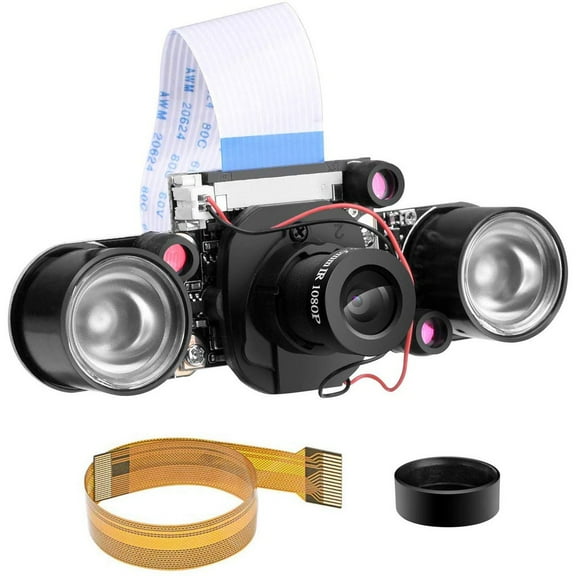 Raspberry pi Camera Day & Night Vision IR-Cut Video Camera HD Webcam 5MP for Raspberry Pi RPi 4 3 B B  2B 3A  2 1 Zero W