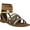 Gold Multi, variant on Azura by Spring Step Women's BELALIA Flat Sandal