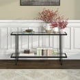 thumbnail image 3 of Evelyn&Zoe Inez 55" Wide Rectangular Console Table in Blackened Bronze, 3 of 7