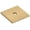 MultiColor, variant on Emtek 86434US4 Back Plate for Knobs, Satin Brass