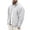 White, variant on Mens Cable Knit Jackets Full Zip Stand Collar Jacket Ribbed Cuff Loose Fit Casual Knit Outerwear with Side Hand Pockets(Black/L)