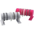 thumbnail image 3 of LAMF Schmuck-St?nder, abnehmbarer Kopfbügel, Haarband, Haarspange, Halter, Organizer, Samt, T-Stange, Pr?sentationsst?nder für Ketten, Armb?nder, Halsketten, Vitrine, 3 of 4