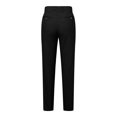 thumbnail image 5 of Fgnfyis Mens Mynx Hidden Expandable Waistband Classic Fit Front Pleated Dress Pant Pants for Men Black XXL, 5 of 5