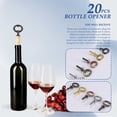 thumbnail image 2 of Kit De Abridor De Botellas De Metal, 20 Piezas, Herrajes Par, 2 of 3