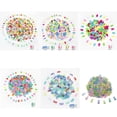 thumbnail image 3 of Kids Favor Chicks Eggs Bunnies 15g/bag Colorful Easter Confetti DIY Easter Decor Table Decoration Happy Easter F, 3 of 8