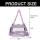 thumbnail image 4 of Bolso transparente para mujer, bolso transparente, bolso de concierto, bolso transparente aprobado para estadios, bolso bandolera, bolso tipo hobo, regalo, 4 of 7