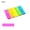 #1-Multicolor【1x Sticky Note】, variant on Shaped Paper Sticky Notes, Matte Finish Adhesive Sheets, Decorative Reminders for Desk or Notebook, Fun Holiday Office Supply, Topliu