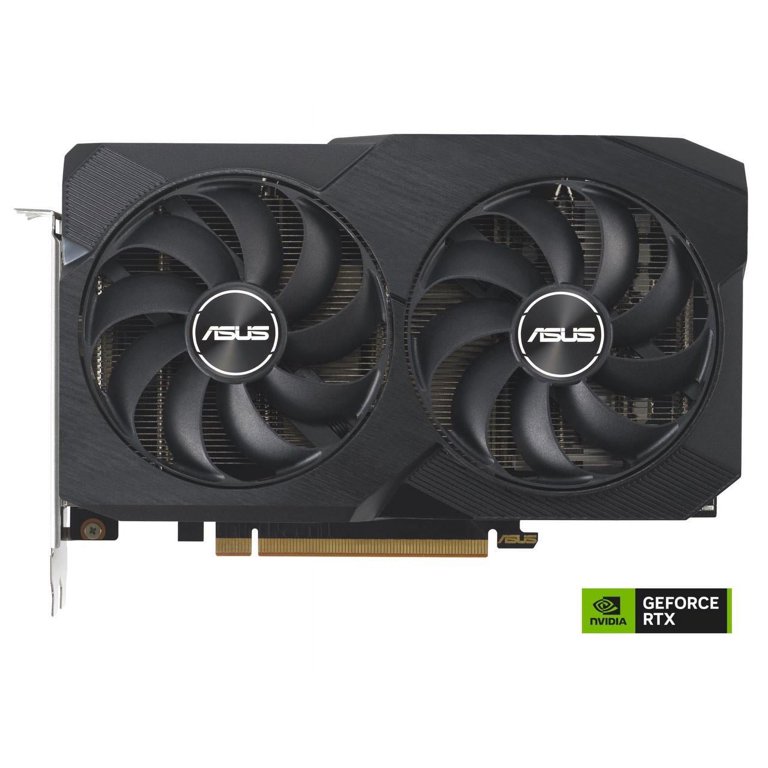 ASUS Dual Radeon RX 7600 V2 OC Edition 8GB GDDR6 Graphics Card (PCIe 4.0,  8GB GDDR6, HDMI 2.1, DisplayPort 1.4a, 2.5-slot Design, Axial-tech Fans,  GPU