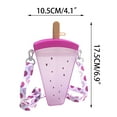 thumbnail image 6 of Fridja Cute Popsicle Water Cup Fruit Water Cup Portable Plastic Water Cup With Lanyard, 6 of 9