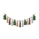 thumbnail image 1 of Guirnalda de borlas navideñas bohemias, pancarta de borlas decorativa con cuentas de madera, decoración de pared bohemia para el hogar, fiesta, 1 of 9