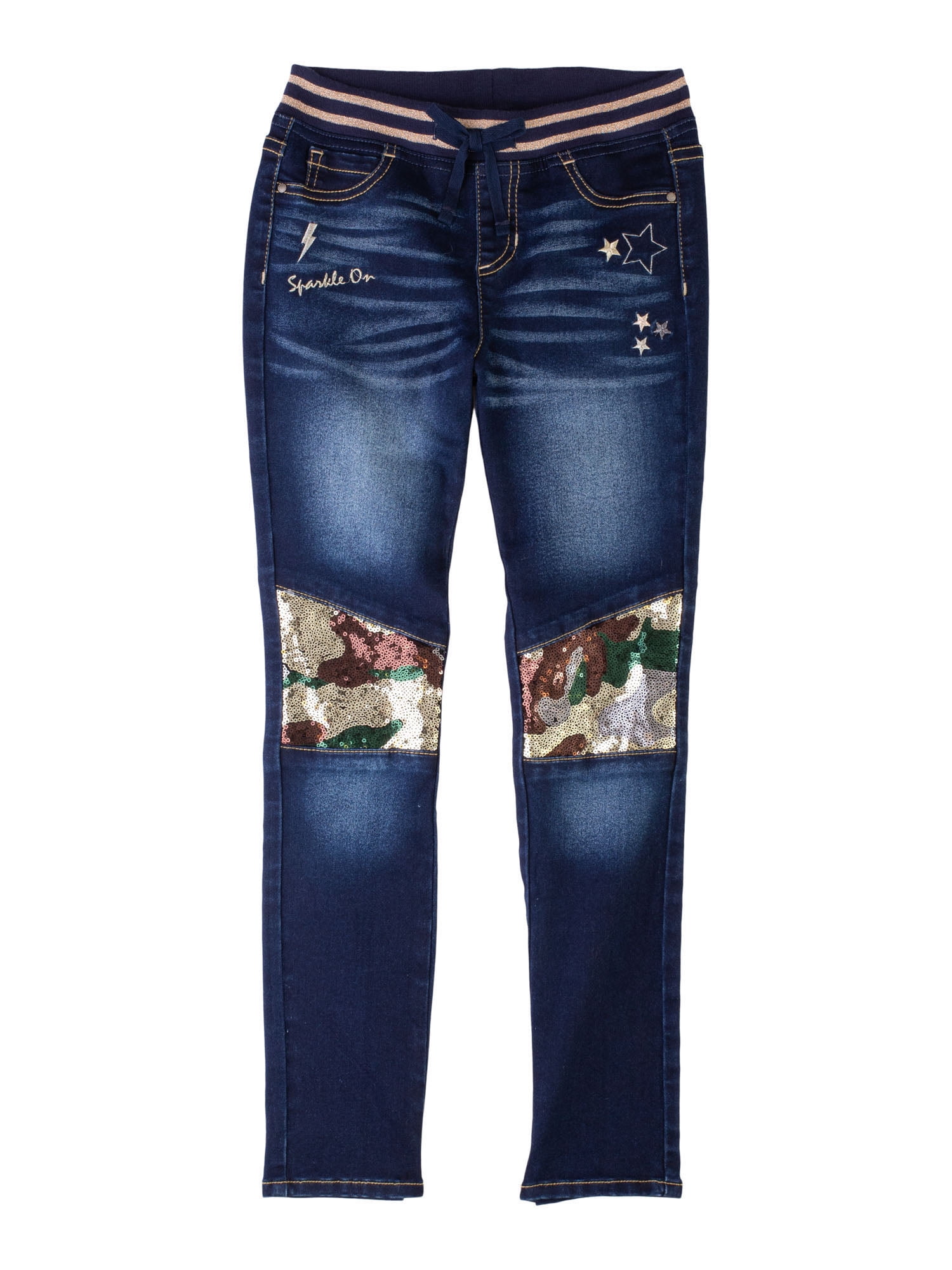 girls sparkle jeans