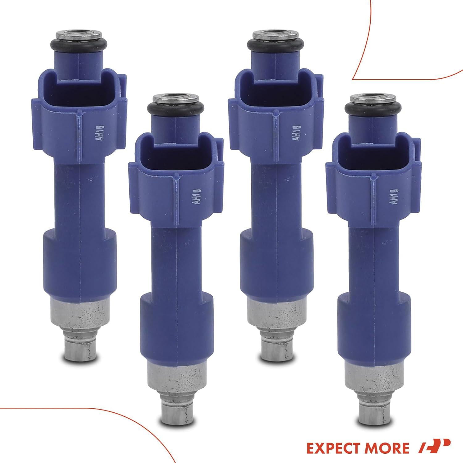 A-Premium Fuel Injectors Compatible with Toyota Corolla 2005-2008, Matrix 2005-2008 & Pontiac Vibe 2005-2008, 1.8L 4-PC Set