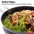 thumbnail image 4 of OXO Good Grips Non-Stick Pro Dishwasher safe 12" Open Frypan, 4 of 6