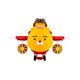 thumbnail image 1 of Oficial de KAKAO FRIENDS - Flying Ryan Brick Figura KAKAO FRIENDS 889810215176, 1 of 1