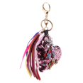 thumbnail image 2 of Bolso colgantes Llavero de Cristal Hecho Colores Paillette Pendientes Llavero Brillante Rhinestone Artesanías Magideal Bolso colgantes, 2 of 7